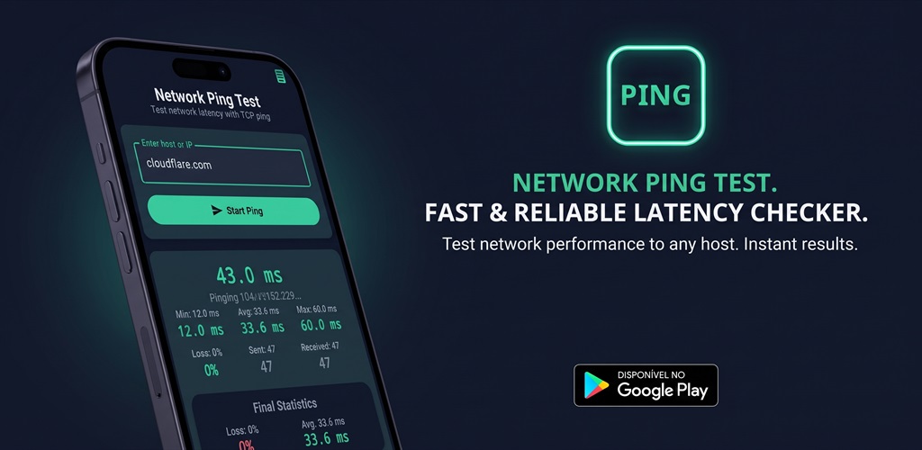 Network Ping Test Banner
