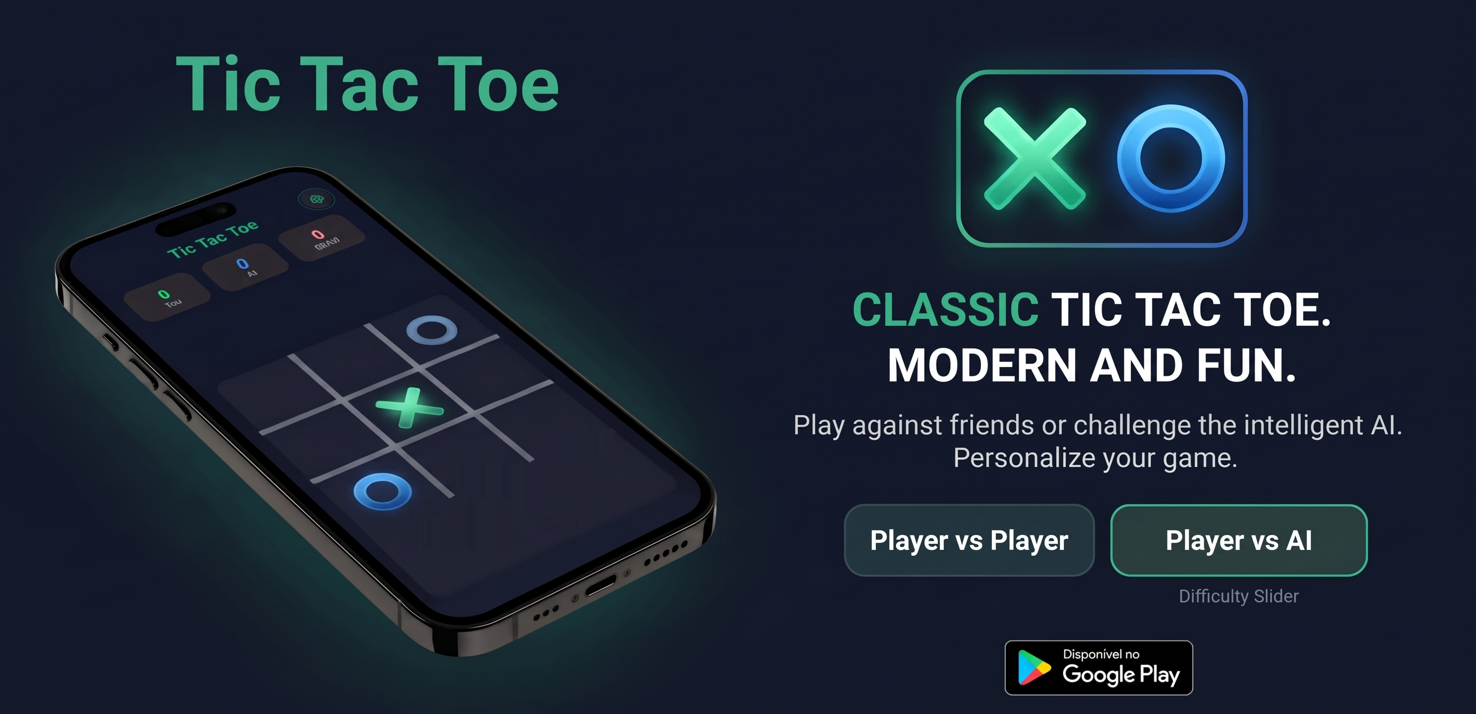Tic Tac Toe Banner